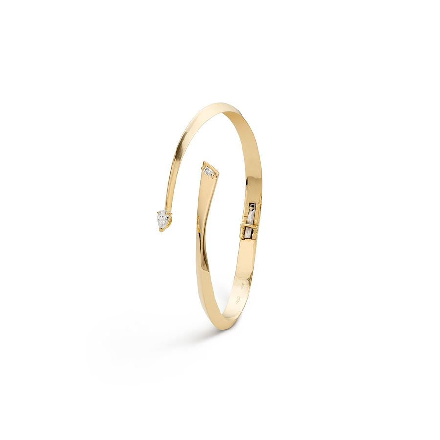 Bracciale 'Reverso' oro giallo REVERSO | BRAU18G GC BAG CT 0,27